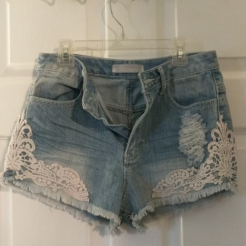 Lacey jean shorts